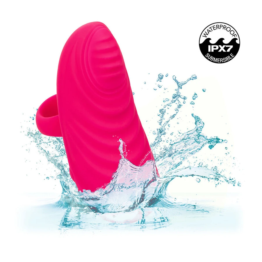 CALEXOTICS - ENVY MASSAGGIATORE PALLA ROTANTE PORTATILE 7 VIBRAZIONI ROSA